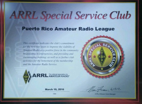 ARRL SPECIAL SERVICE CLUB, KP3AV Systems