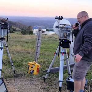 Microwave FT8 Contact on 122 GHz VK4FB