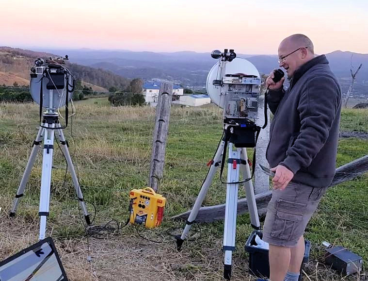 Microwave FT8 Contact on 122 GHz VK4FB