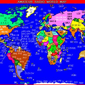 amateur world map 300x300 - RSGB: Radio Amateur Primaria Asignaciones en el reino unido son "Insuficientes"