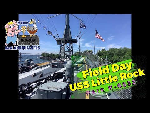 Ham and Quackers – CQ Field Day del USS Little Rock, KP3AV Systems