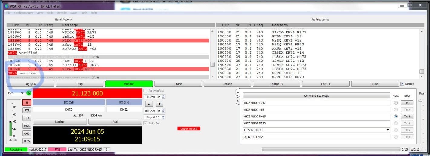 SuperFox y SuperHound en el nuevo WSJT-X